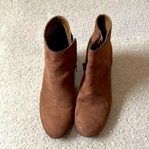 Brown Suede Boots